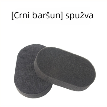 Četka za vosak za auto-gume sa spužvom, zamjenjivim držalom i samoljepljivom spužvom za nanošenje i čišćenje voska