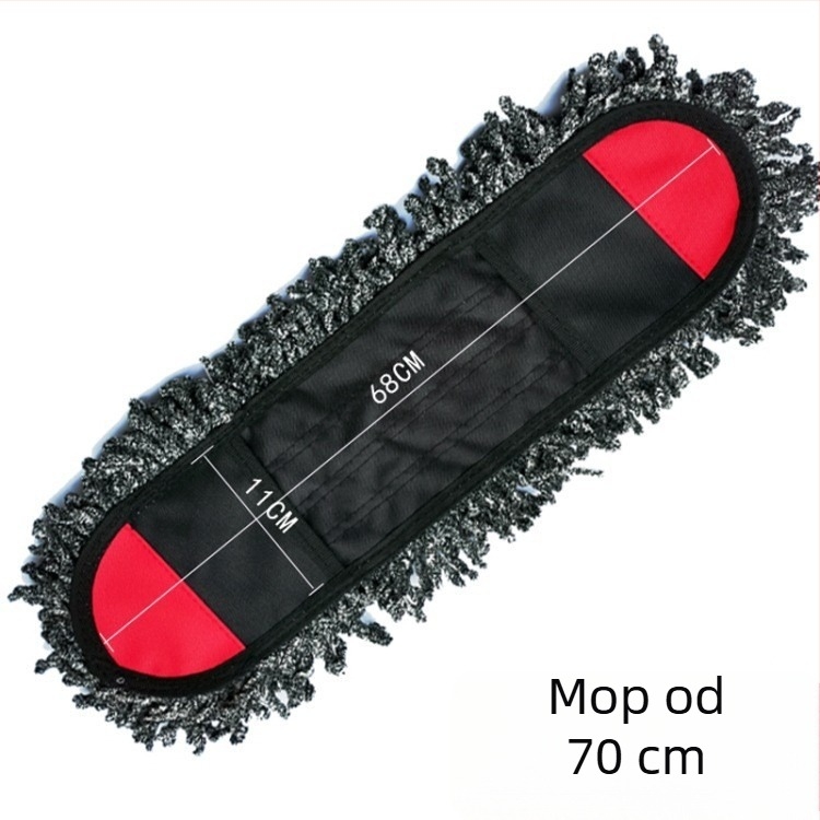 Visokokvalitetan sklopivi plosnati mop za kućnu upotrebu, veliki 90 cm mop za hotelsko čišćenje, mop od pamukog vlakna