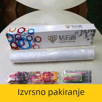 Dijamantna slika: Buddha pod Bodijem drvetom, potpuno dijamantno križno šivanje, dekorativni zidni umjetnički komad