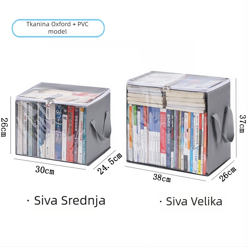 Vodootporna i otporna na prašinu torba za udžbenike, velika kapaciteta, višenamjenska, jednostavan dizajn, za učionu i studentski dom