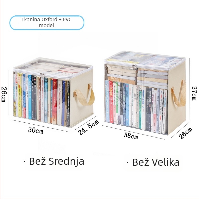 Vodootporna i otporna na prašinu torba za udžbenike, velika kapaciteta, višenamjenska, jednostavan dizajn, za učionu i studentski dom