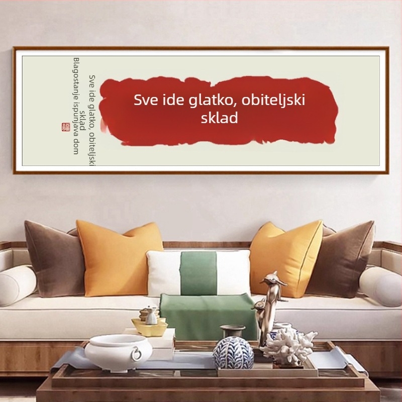 Set križićnog šivanja u kineskom stilu, platno 11 ct, moderna ukrasna vezenja za dnevni boravak