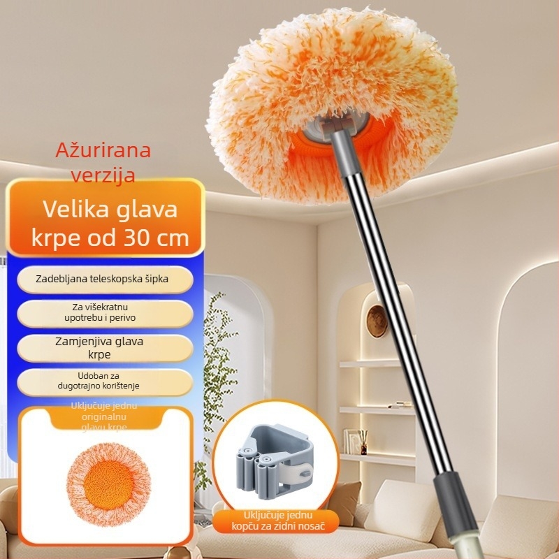 Suncokretova teleskopna četka za čišćenje stropa i zidova, uklanjanje plijesni