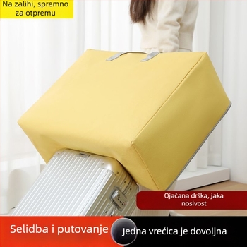 Torba za pohranu deke za studentski dom, velika kapaciteta, s zatvaračem, prenosna