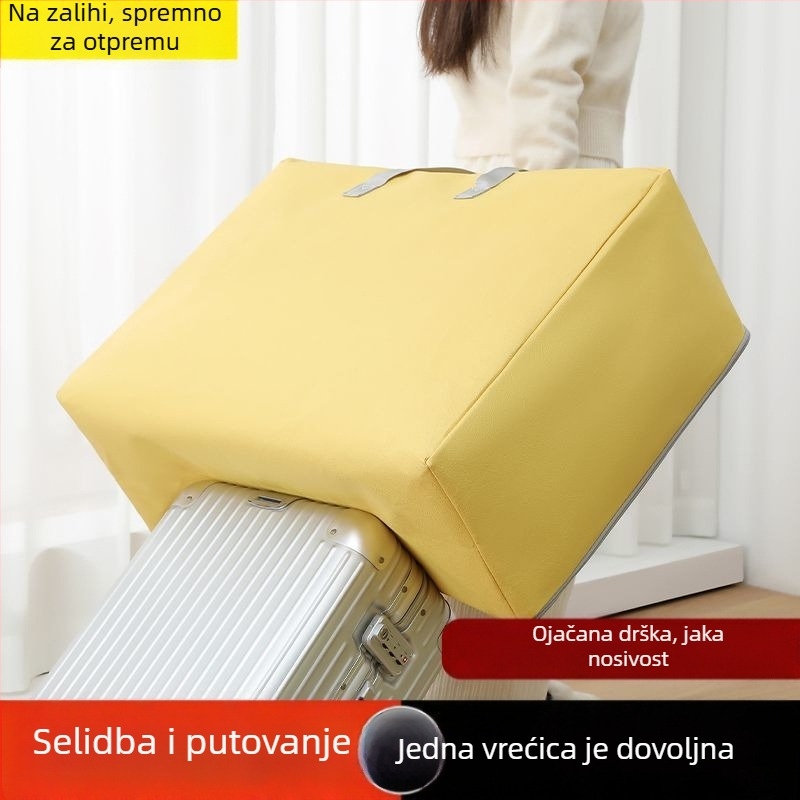 Torba za pohranu deke za studentski dom, velika kapaciteta, s zatvaračem, prenosna