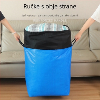 Laminirana vodootporna torba za odjeću i ćebad, velika svestrana torba za prijevoz i skladištenje