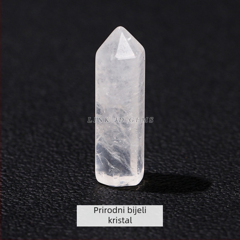 Jingyao Prirodni kristal – Šesterokutna kolona, sirov kamen za DIY nakit