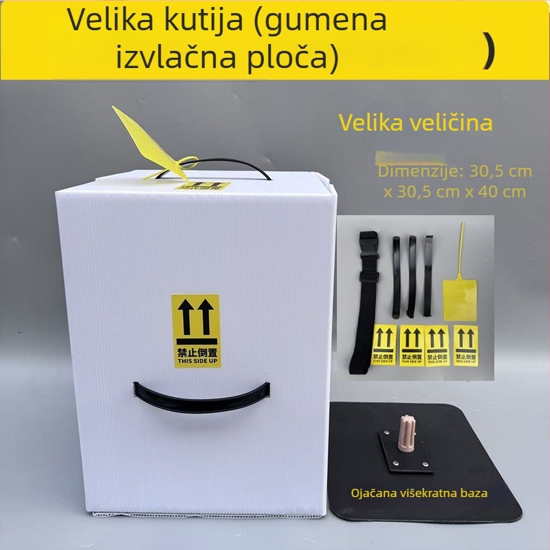 Sklopiva prijenosna kutija za pohranu cosplay rekvizita za glavu, kutija za perike i Itabag te putovanje