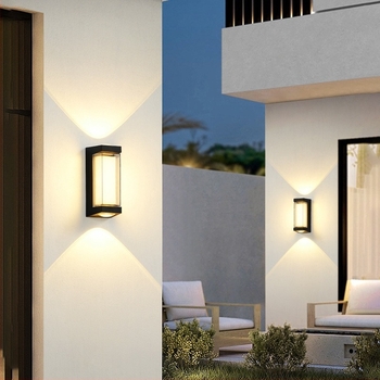 LED vanjska zidna svjetiljka, vodootporna, za vilu, dvorište i hodnik, moderan kineski stil