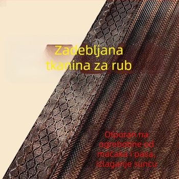 Magnetska rub za vrata s mrežom i dijamantnim uzorkom