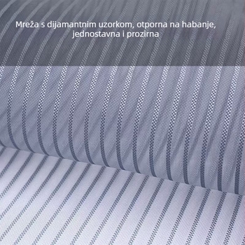 Ljetna debela mrežasta zavjesa za ulazna vrata, mekana mreža, moderan i jednostavan stil