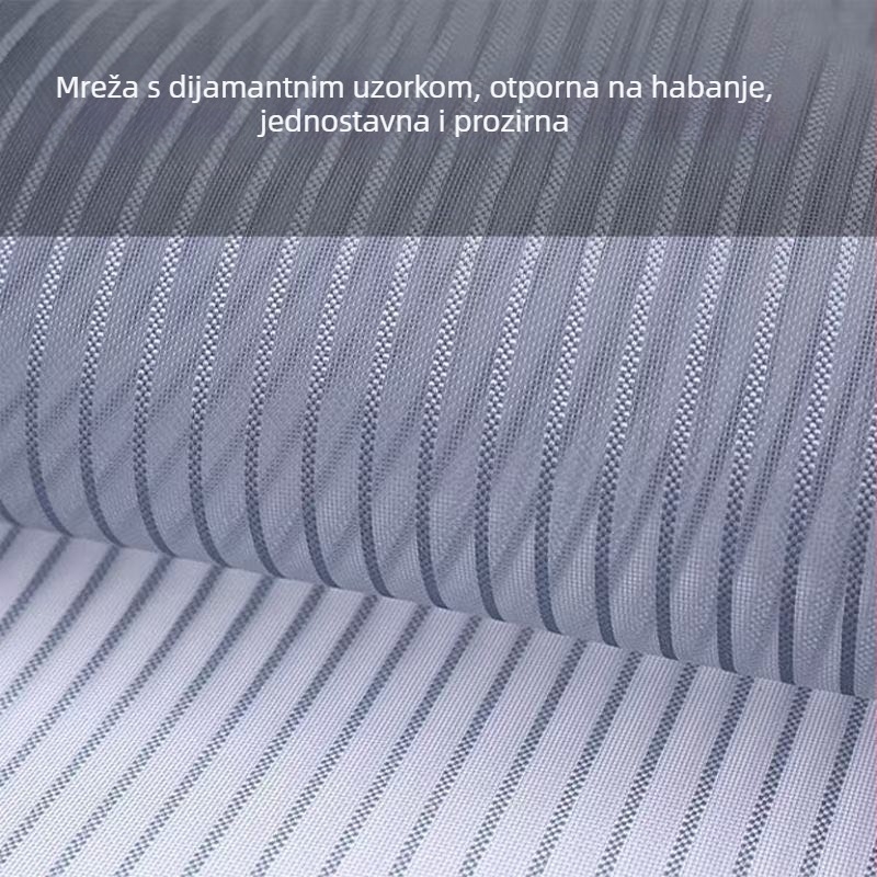 Ljetna debela mrežasta zavjesa za ulazna vrata, mekana mreža, moderan i jednostavan stil