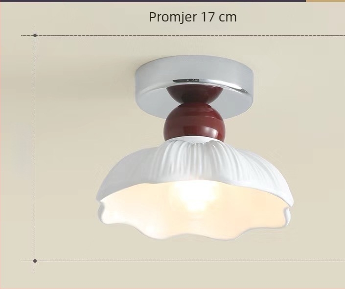Nova stil zidna svjetiljka – krem boja, moderna minimalistička dizajn, za spavaću sobu i dnevni boravak, dekorativna zidna svjetiljka