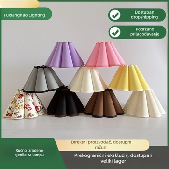 KD sjenilo u obliku latice, odvojivo za stolnu lampu, lustru i osvjetljenje spavaće sobe