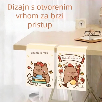Samoljepljiva vrećica za otpad na stol za učenike