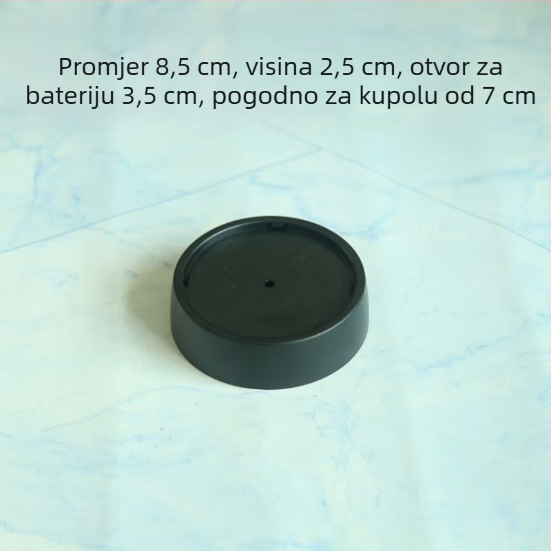 Staklena kupola za trajna cvijeća s drvenom bazom – mikro pejzaž, zaštita od prašine, prozirni akrilni poklopac