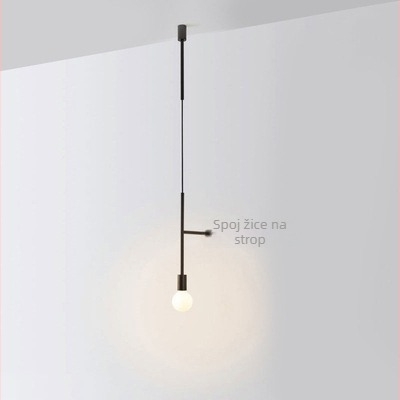 Minimalistična LED zidna svjetiljka s linearnim dizajnom za dnevni boravak i spavaću sobu