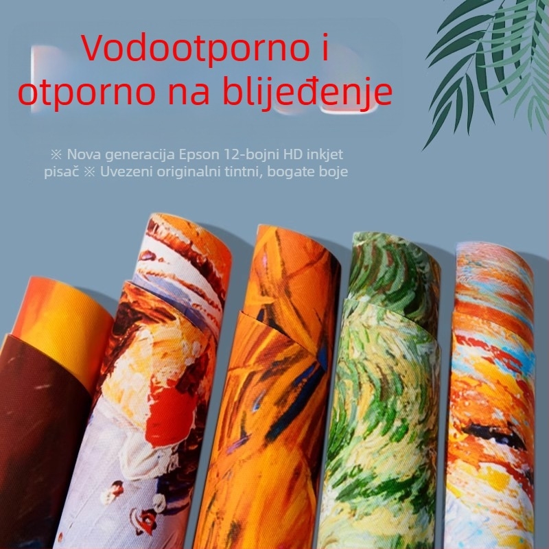 Bezokvirna uljana slika po narudbi — Thangka viseća slika, motiv Dopamin, platno u stilu Instagrama