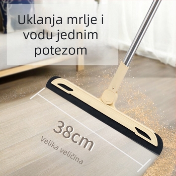 Čarobna četka za kupaonu i mop – ne privlači dlake, čisti mokre površine