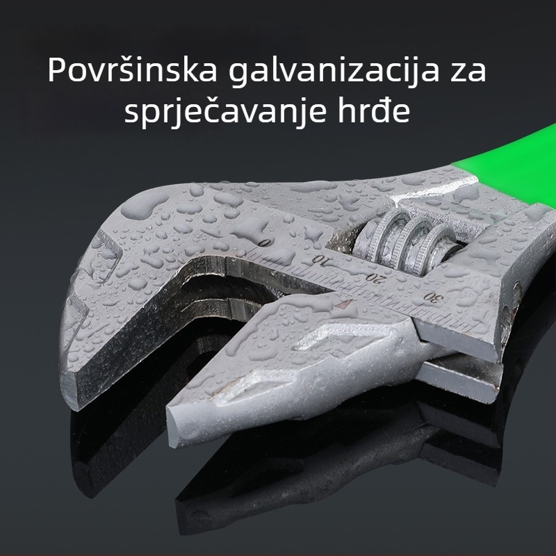 Lagani podesivi ključ s velikim otvorom za kupaonicu, višenamjenski