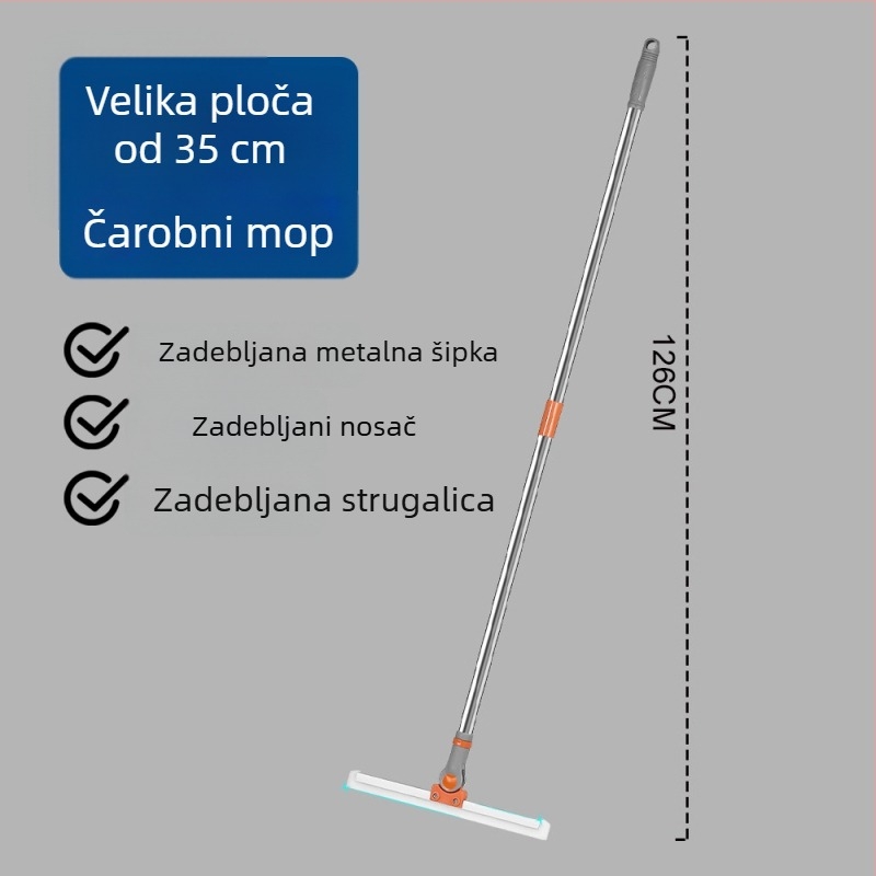 Čarobni silikonski škrabac za pod i mop za kućno čišćenje