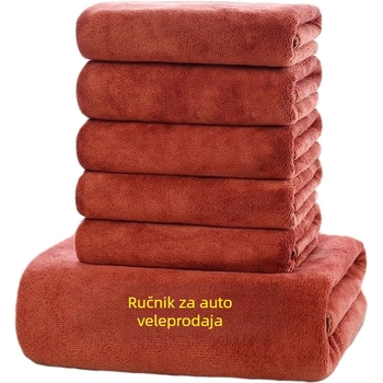 Mikrovlaknasta krpa za pranje automobila, debela, upija vlagu, bez dlačica, velike veličine, za automobile