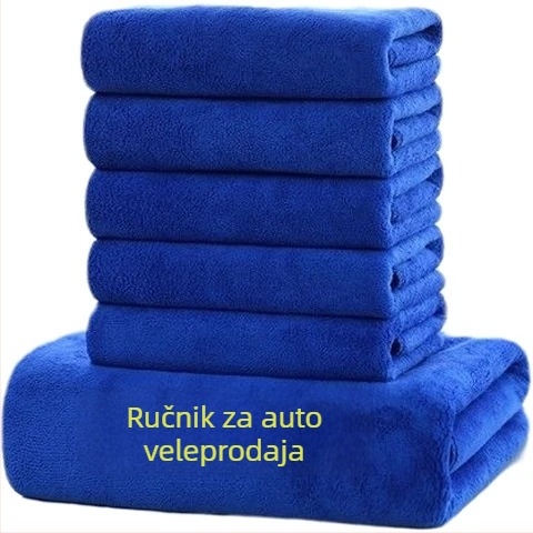 Mikrovlaknasta krpa za pranje automobila, debela, upija vlagu, bez dlačica, velike veličine, za automobile