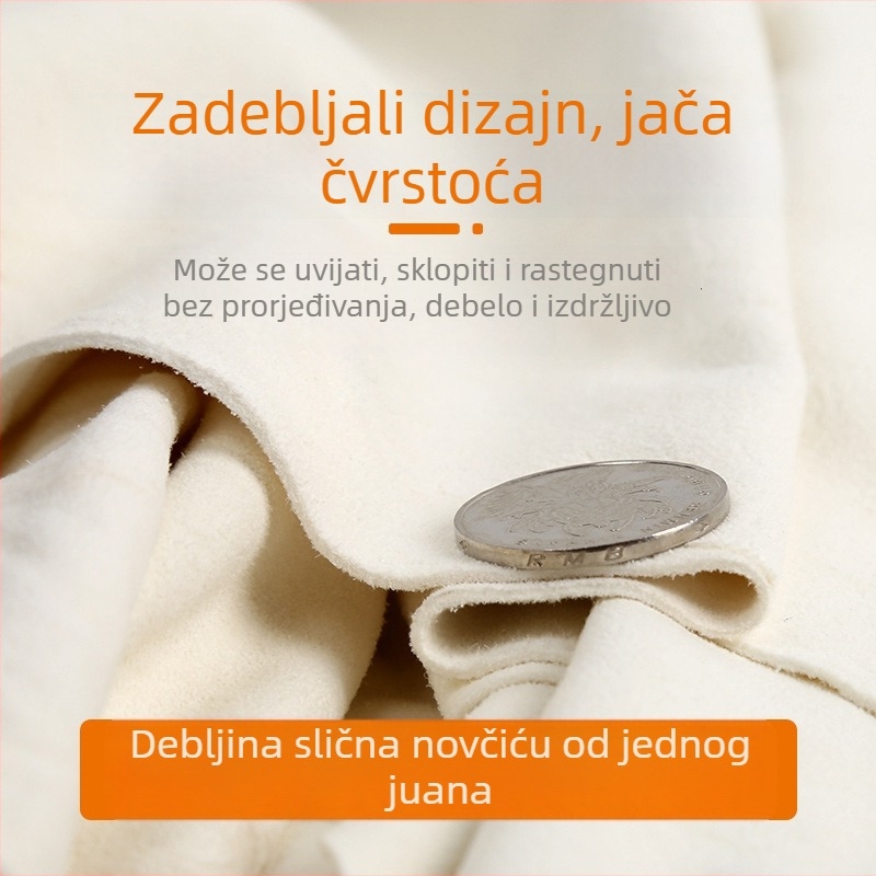 Velur krpa za čišćenje automobila, 40×70 cm
