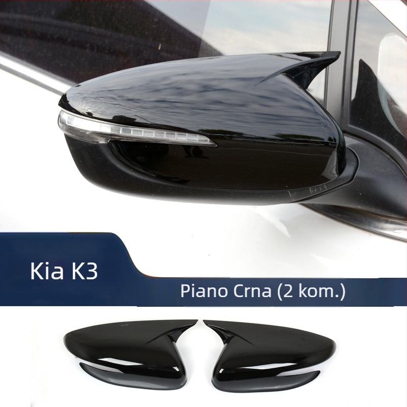 Kia K3 2013–2023 kapica retrovizora s oblikom rogova – dekorativno kućište ogledala