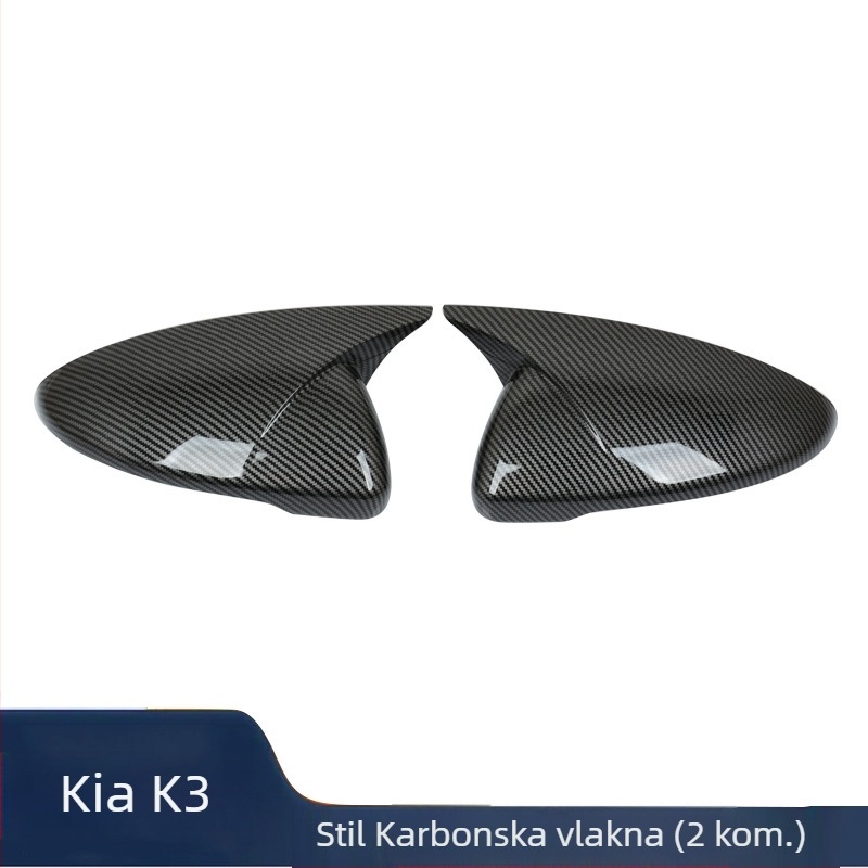 Kia K3 2013–2023 kapica retrovizora s oblikom rogova – dekorativno kućište ogledala