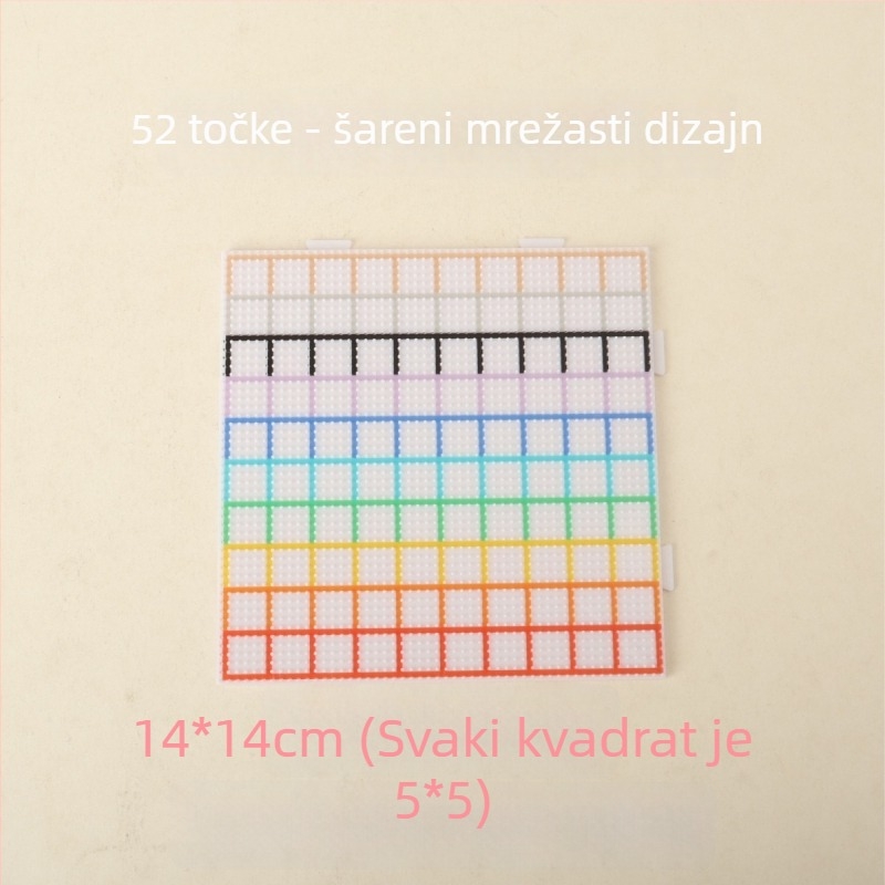 DIY set 2,6 mm perlica s refill kantu i kutijom za pohranu EVA perli – edukativna igračka za djecu