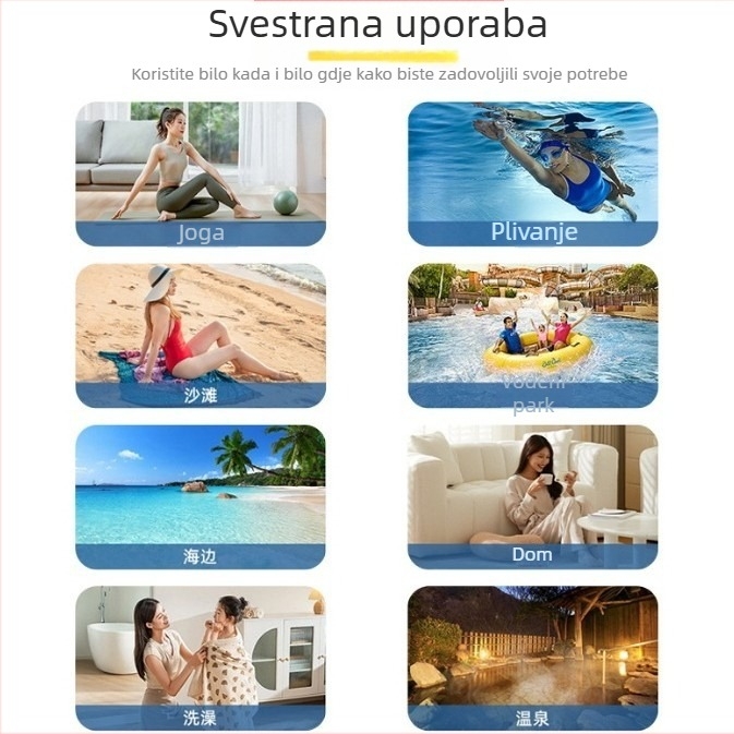 Prilagođeni dvostrani plišani plažni ručnik s digitalnom tiskom na mikrovlaknu