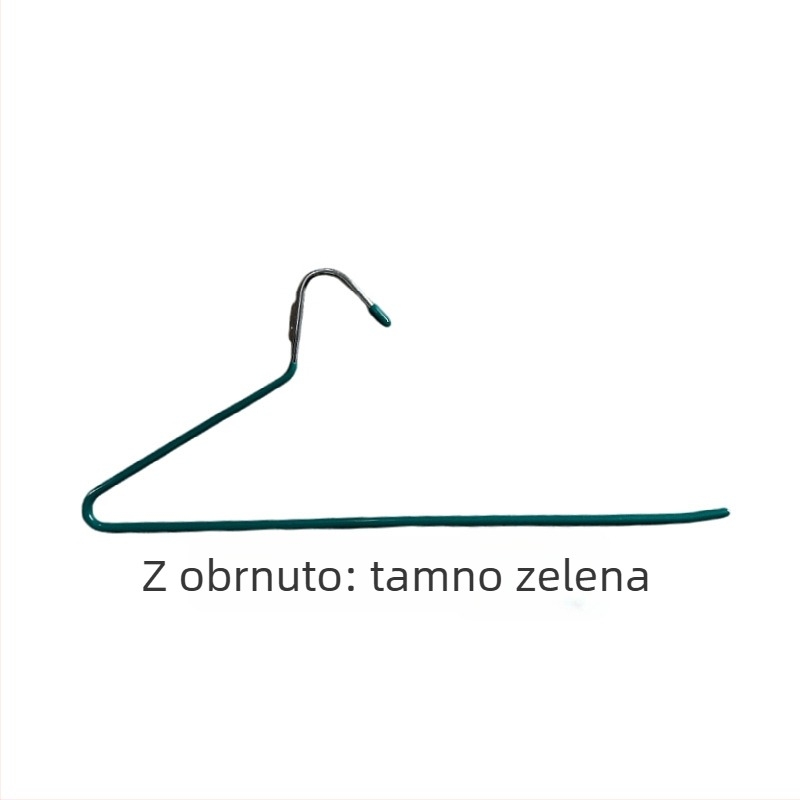 Vješalica za hlače u obliku guske s protukliznim Z-klipsama za kućnu upotrebu