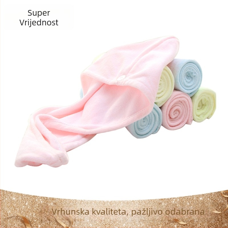 Mikrovlakna kapa za sušenje kose sa kopčom