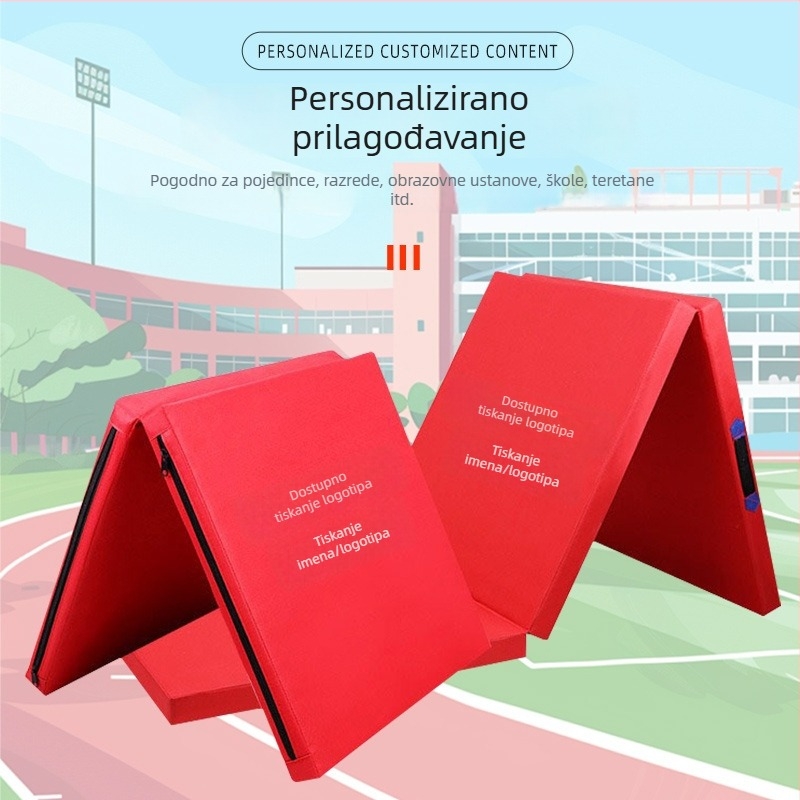 Sklopiva gimnastička podloga za djecu — plesne vježbe, fitness i salto