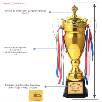 Velika metalna trofeja i medalja za štafetne utrke, košarku, nogomet i maraton te utrke na dugim distancijama – veleprodaja