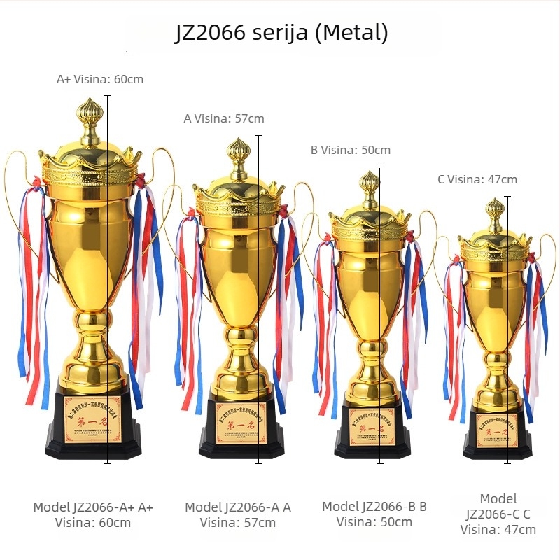 Velika metalna trofeja i medalja za štafetne utrke, košarku, nogomet i maraton te utrke na dugim distancijama – veleprodaja