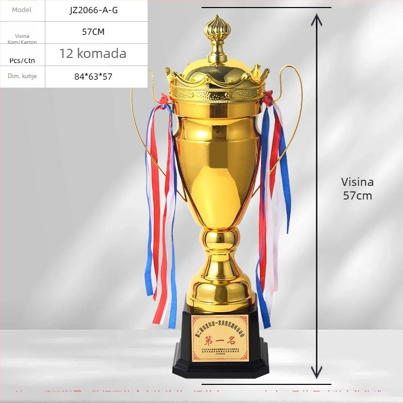 Velika metalna trofeja i medalja za štafetne utrke, košarku, nogomet i maraton te utrke na dugim distancijama – veleprodaja