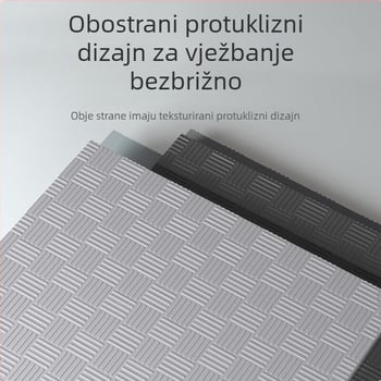 Pod za teretanu od EVA pjene, zvučno izoliran i otporan na udarce, debeli kućni mat za borilačke vještine