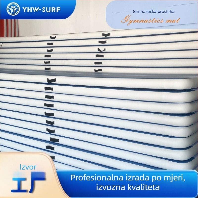 Prilagođena naduhavajuća Taekwondo zračna traka, brušena joga podloga, SUP daska i vodena gimnastika za dvoje