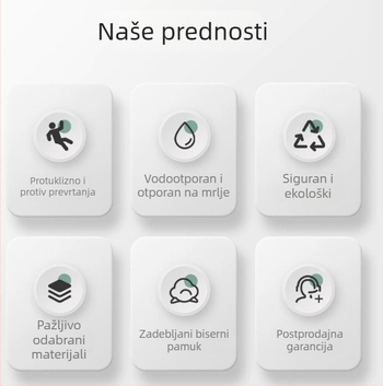 Debela sklopiva gimnastička podloga za vanjsku upotrebu, trodjelna za vježbe trbušnjaka u vrtiću
