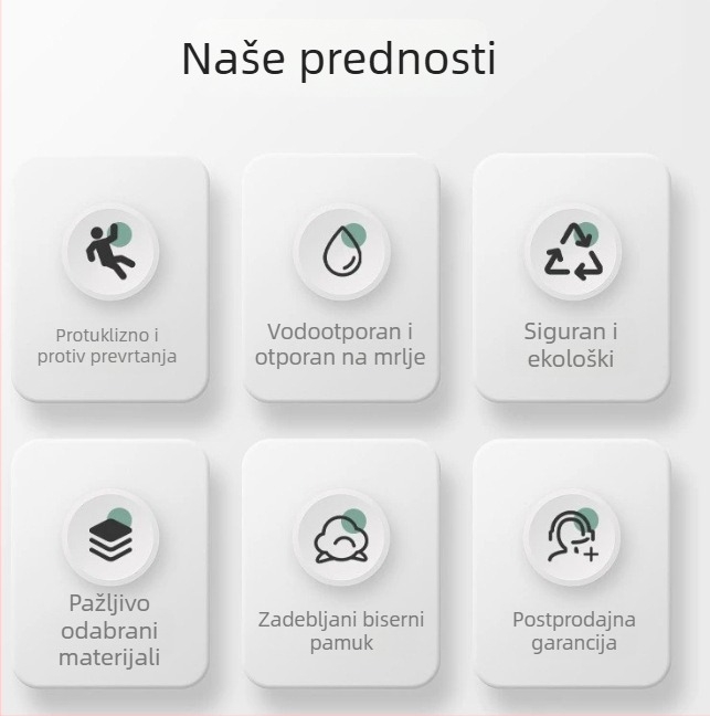 Debela sklopiva gimnastička podloga za vanjsku upotrebu, trodjelna za vježbe trbušnjaka u vrtiću
