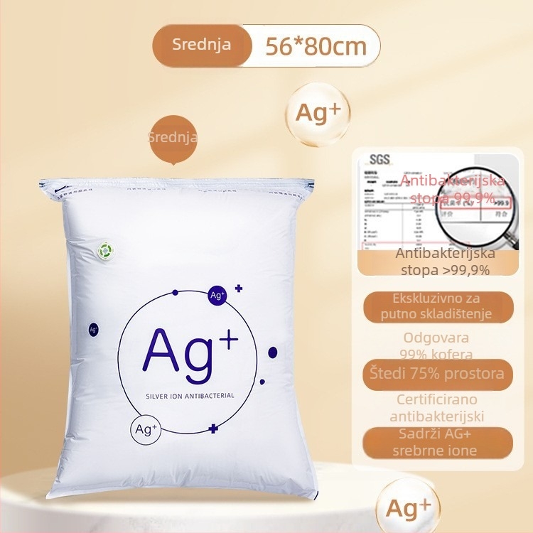 Vakuumska vreća za kompresiju za odjeću i deke, antibakterijsko skladištenje za kućnu upotrebu