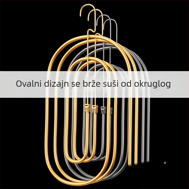Aluminijski spiralni držač za sušenje na balkon – veliki držač za plahte, deke i navlaku za pokrivač