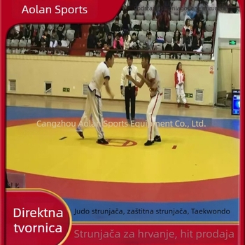 Neklizirajući pokrov tatamija za hrvanje i borilačke vještine, Sanda trening