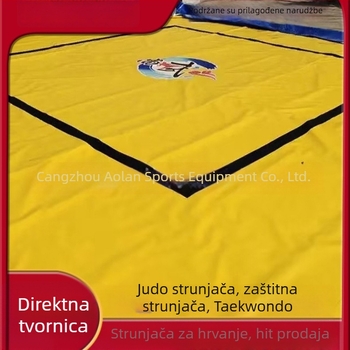 Neklizirajući pokrov tatamija za hrvanje i borilačke vještine, Sanda trening