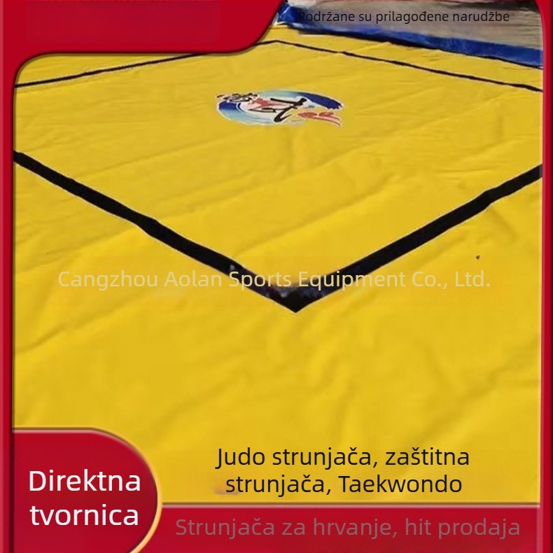 Neklizirajući pokrov tatamija za hrvanje i borilačke vještine, Sanda trening