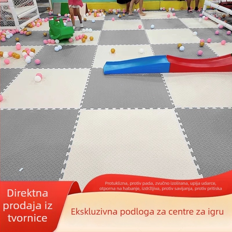 Dječji interlokacijski pjenasti pod s uzorkom lišća, za Taekwondo i plesne treninge