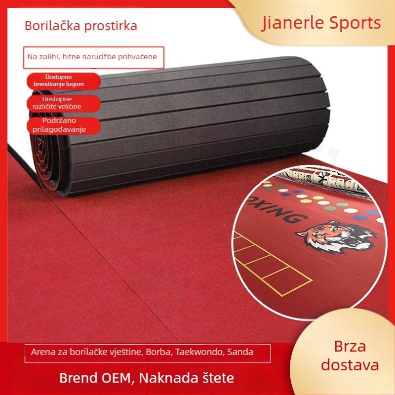 Taekwondo podloga za borilačke vještine, bezšavna rolna podloga XPE, sportska podloga