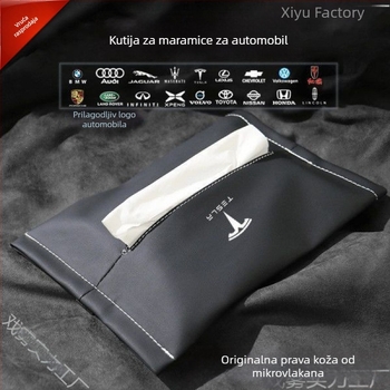 Unutarnja kutija za maramice za Tesla Model 3, Model Y i Model X